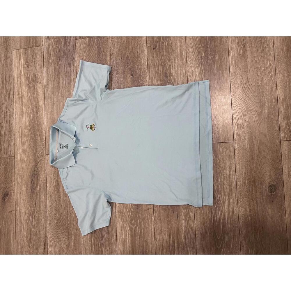 Adidas U.S. Open 2013 Merion Golf Polo Light Blue Shirt XL